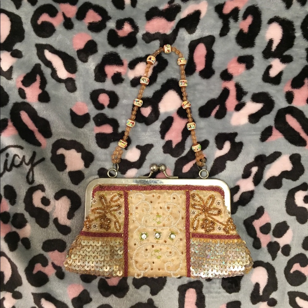 Vintage sequin purse